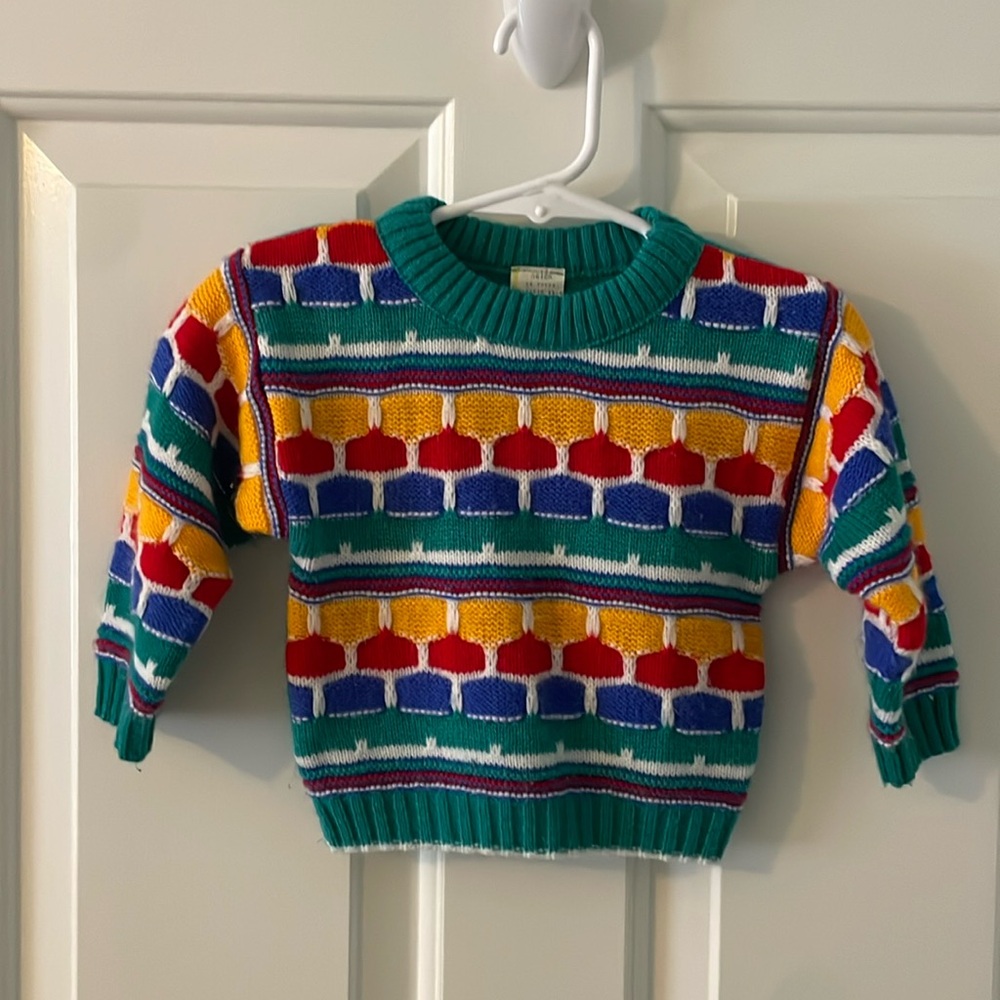 Vintage 80s/90s 12 month sweater